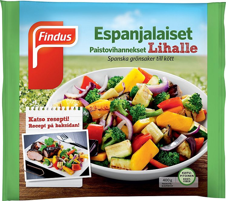 Espanjalaiset Paistovihannekset Lihalle 400g