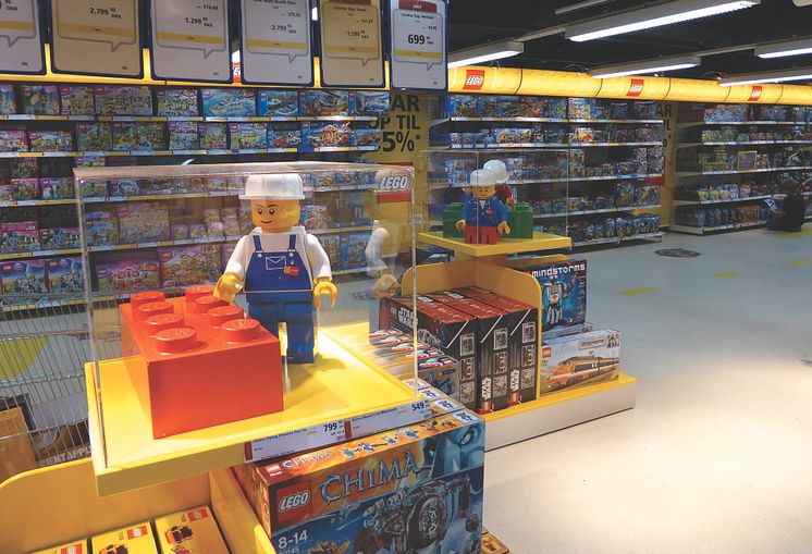 Scandlines frister med LEGO® produkter til BorderShop-prioser i sommerferien