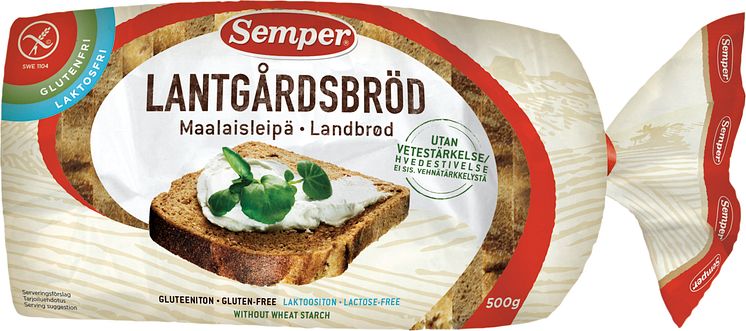 Glutenfritt Lantgårdsbröd