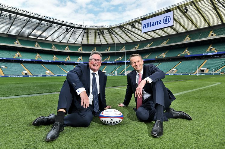 Left to right Colm Holmes, CEO of Allianz UK, and Serge Raffard, MD of Allianz Personal..jpg