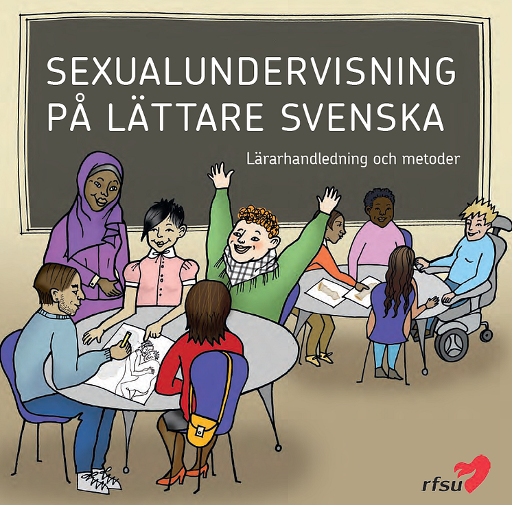 Omslaget till "Sexualundervisning på lättare svenska"