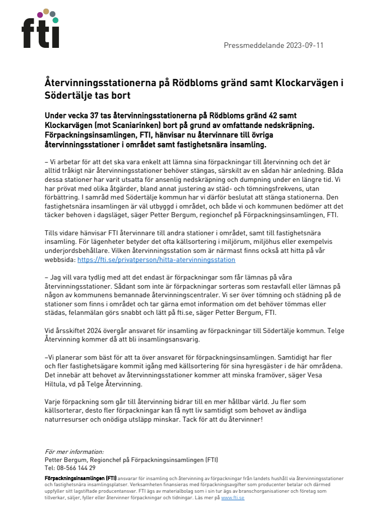 230911 Återvinningsstationerna på Rödbloms gränd samt Klockarvägen i Södertälje tas bort.pdf