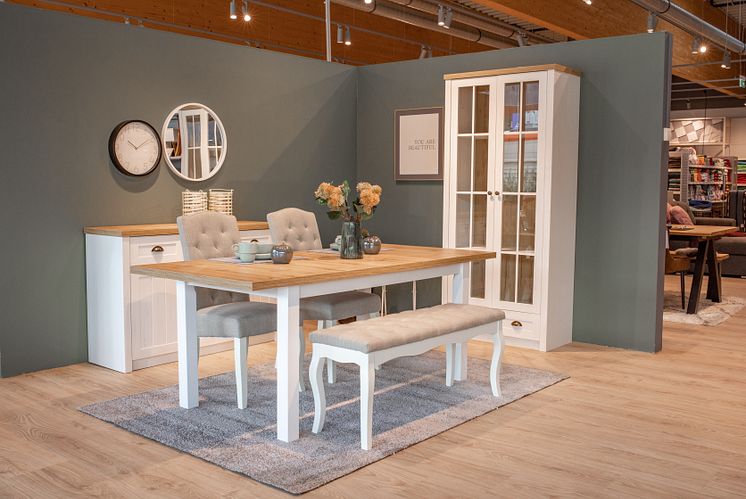 JYSK áruház, store concept 3.0
