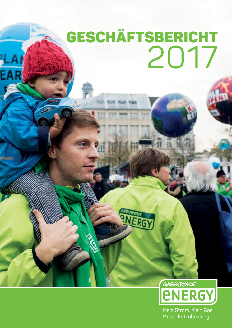 Geschäftsbericht Greenpeace Energy 2017