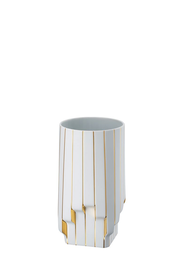 R_Zaha_Hadid_Collection_Strip_White-gold_Vase_30_cm