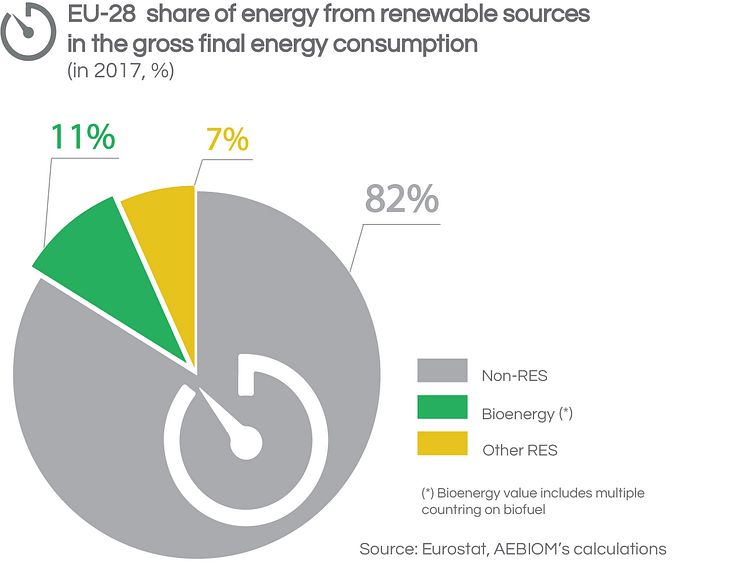 EU gross final energy consumption - total