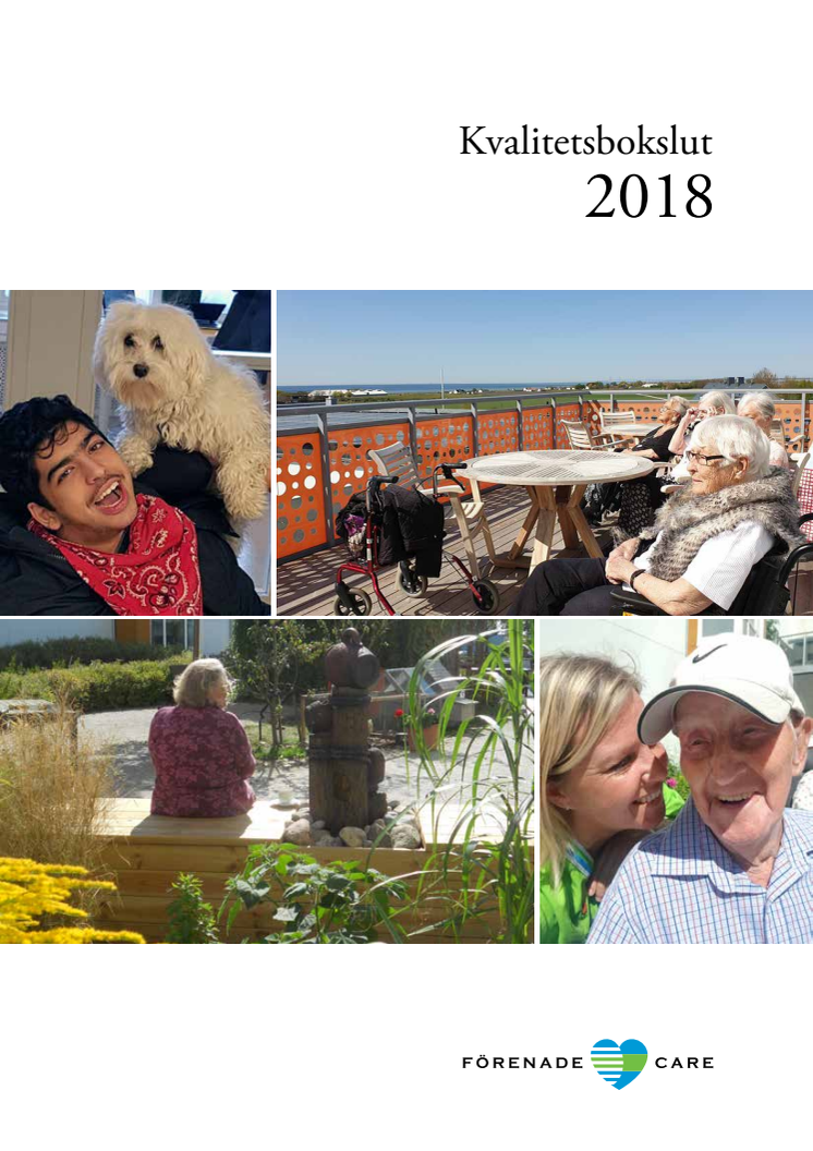 Förenade Cares kvalitetsbokslut 2018