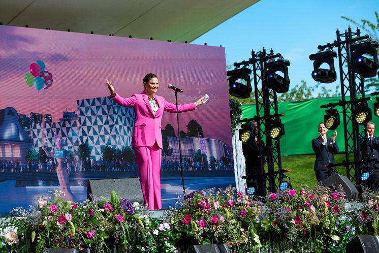 HRH Crown Princess Victoria inaugurates H22 City Expo