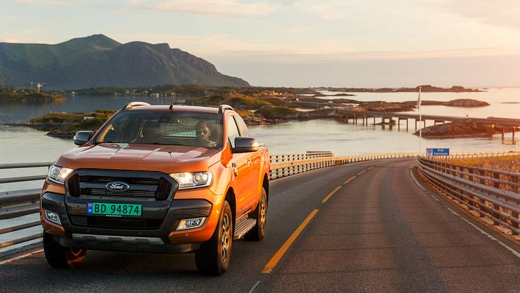 Ford-lansering av nye Edge og Ranger i Molde