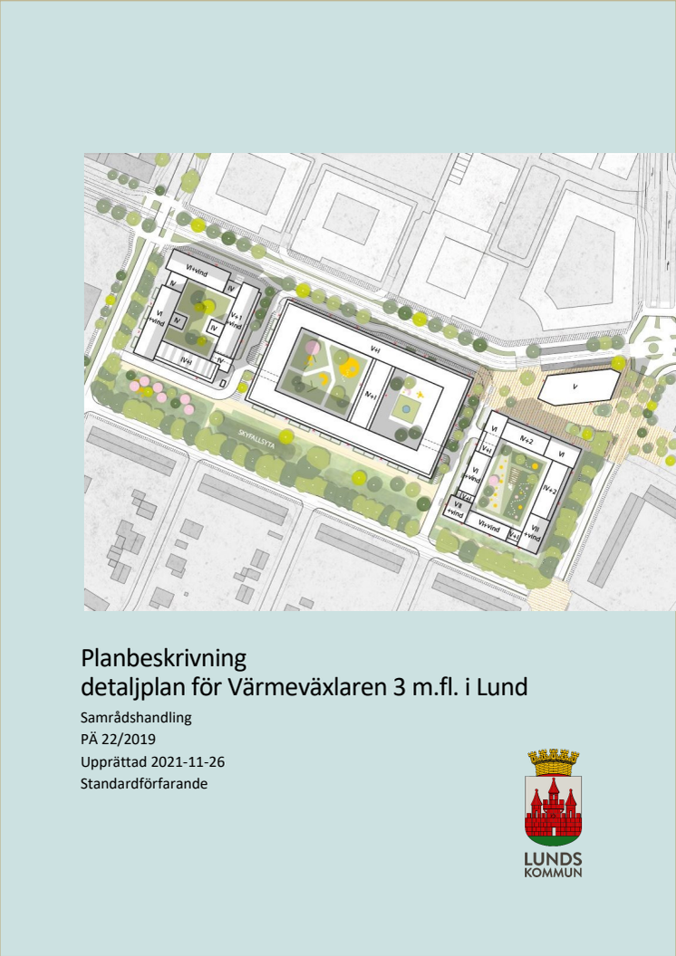 Planbeskrivning Värmeväxlaren