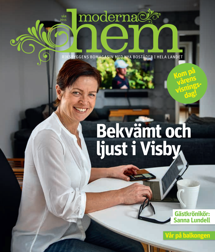 Moderna hem nr 1 2015, Vår/sommar