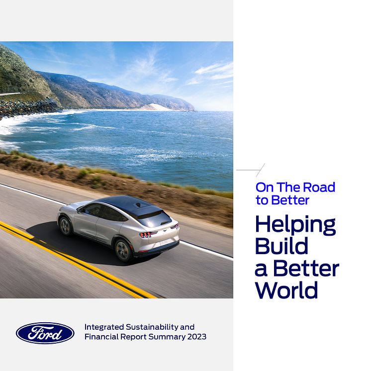 2023 Ford Integrated Sustainability and Financial Report_1x1 cover