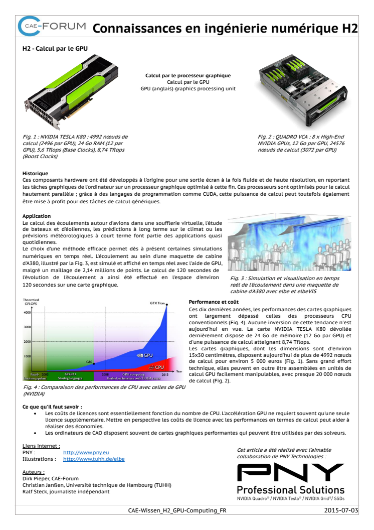 Calcul par le GPU FR