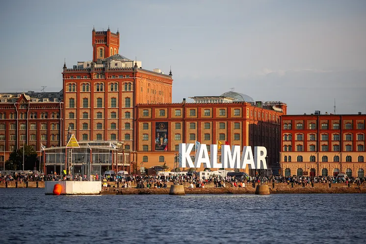 Publik vid Ironmans simstart