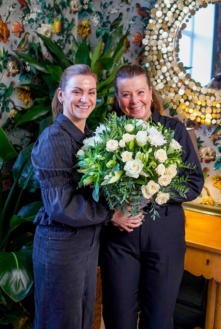 Marte Faafeng og Marianne Holtet