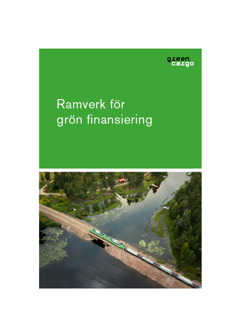 Grön Finansiering - rapport kvartal 2 2021