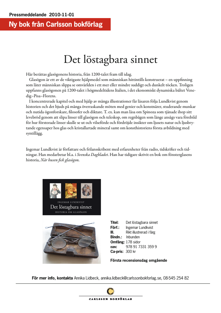Ny bok: Det löstagbara sinnet
