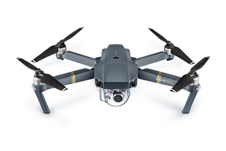 Mavic Pro (Unfolded, Frontal View)