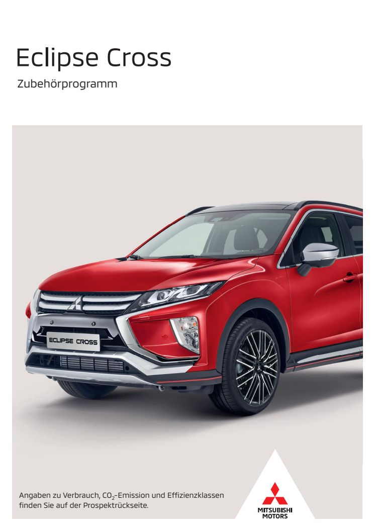 Eclipse Cross Zubehörprogramm