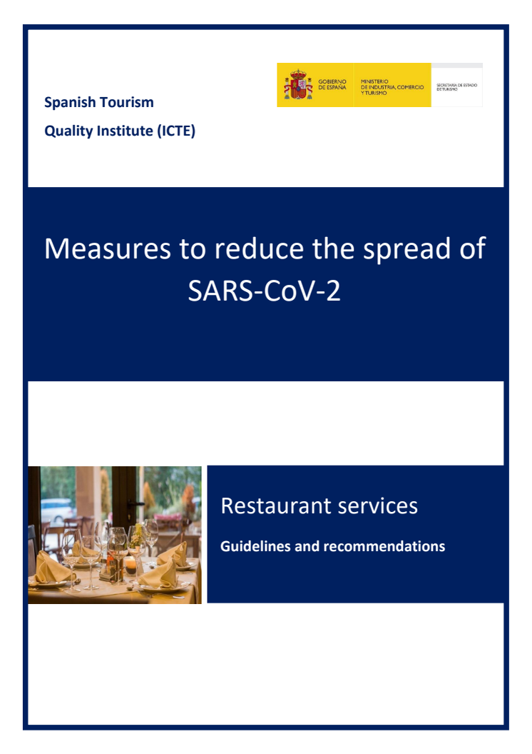 Restaurants guidelines covid19