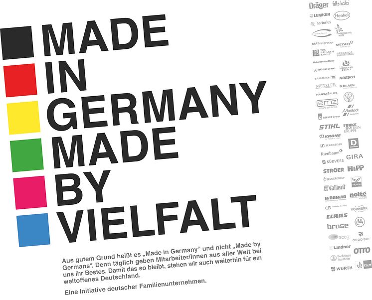 Advertising initiative by family-owned companies "Made in Germany"