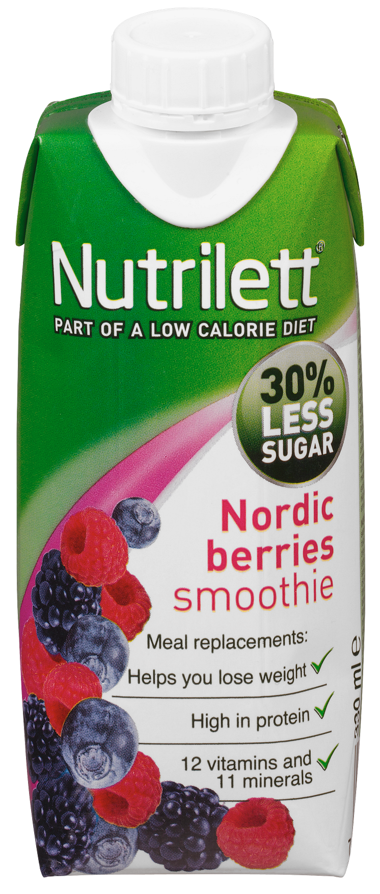 Nutrilett Nordic Berries Smoothie, 330 ml