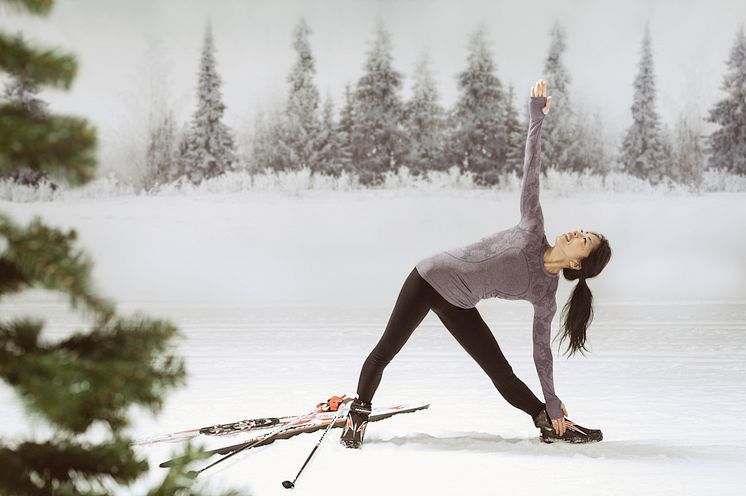 Bli en bättre skidåkare med yoga