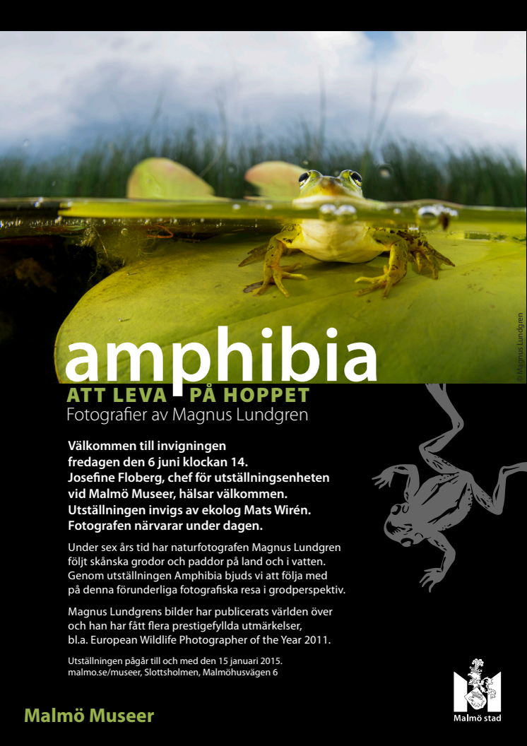 Inbjudan invigning av Amphibia