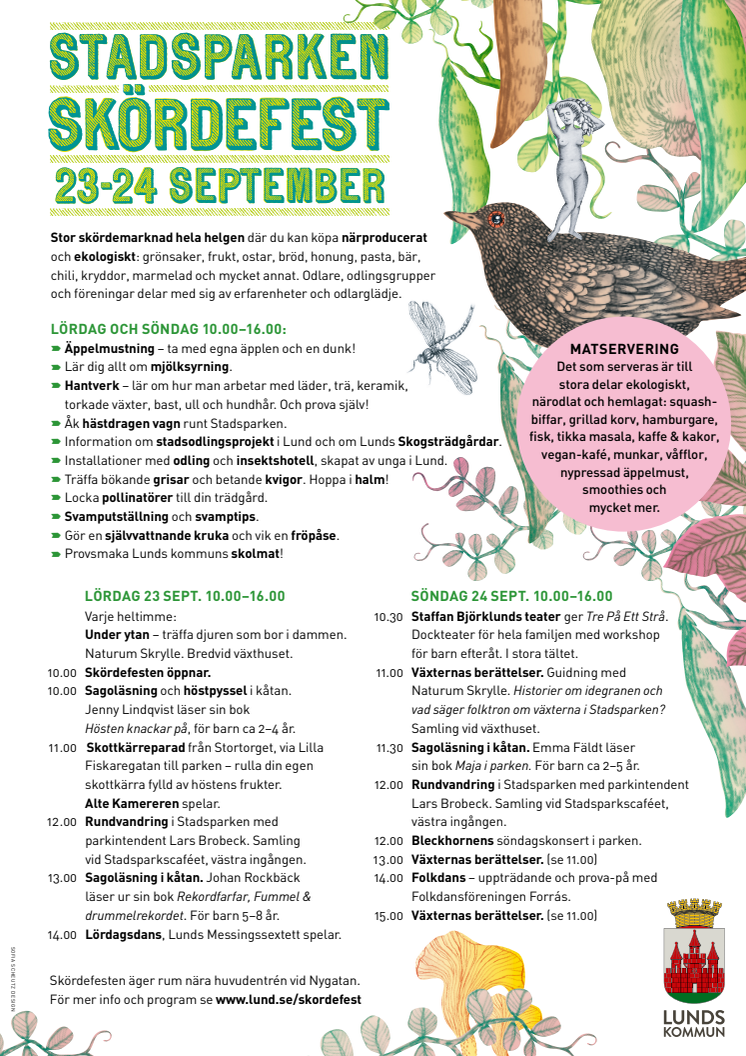 Skördefest 2017, program