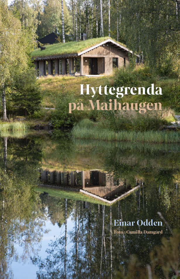 Boken "Hyttegrenda på Maihaugen" forside