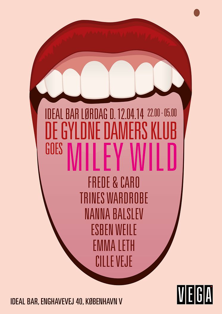 Pressebilleder: De Gyldne Damers Klub "Goes Miley Wild" / 12. april i Ideal Bar 