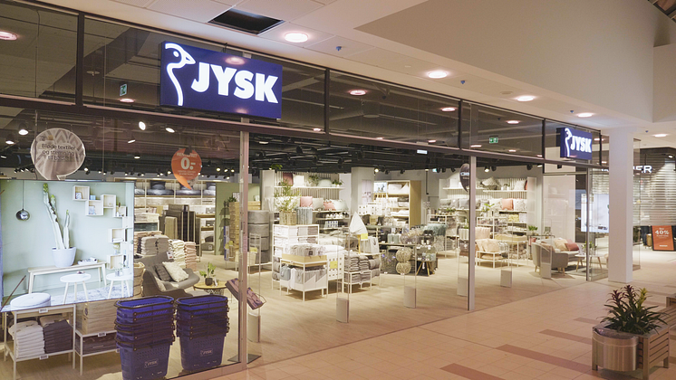 JYSK store front