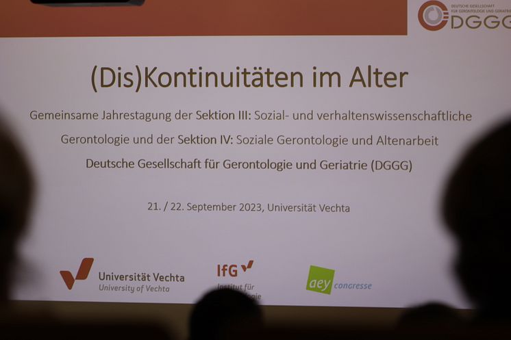 „(Dis)Kontinuität im Alter“ | Gerontologietagung an der Universität Vechta zeigt gesellschaftliche Herausforderungen auf