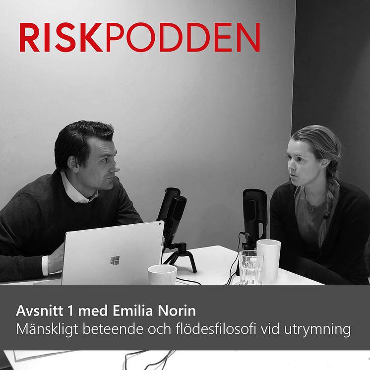 Inspelning av Riskpodden avsnitt 1