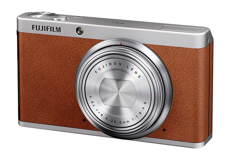 FUJIFILM XF1 front brown