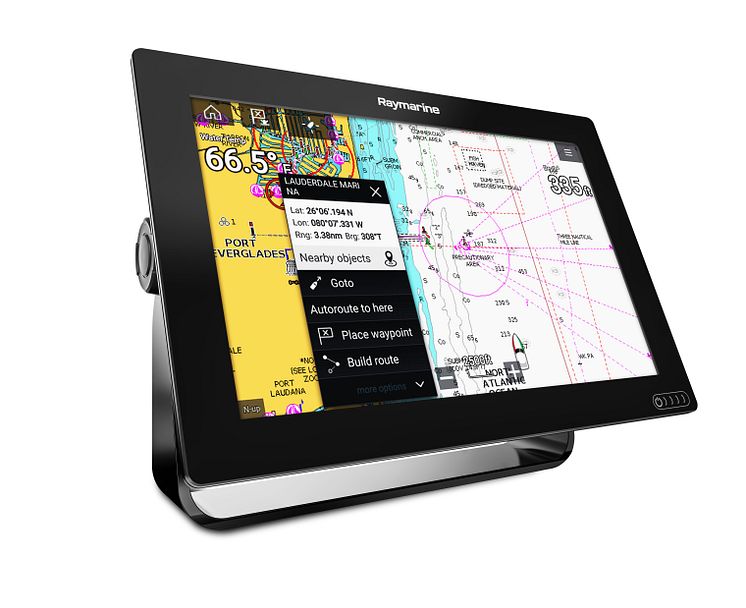 High res image - Raymarine - Lighthouse 3.2 update Axiom 12 screenshot, right