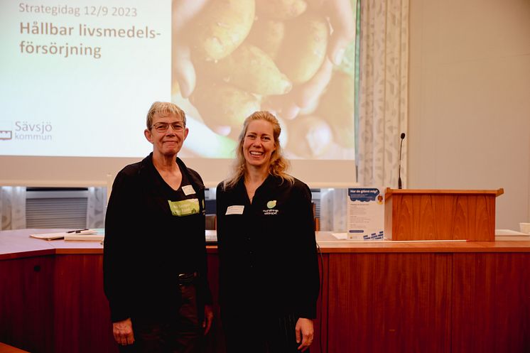 Birgit Fag och Sofia Alriksson