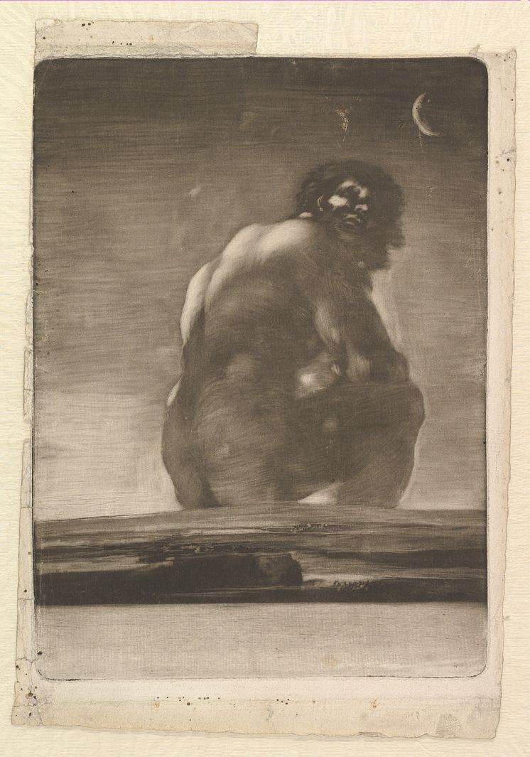 Francisco de Goya, Sittende kjempe