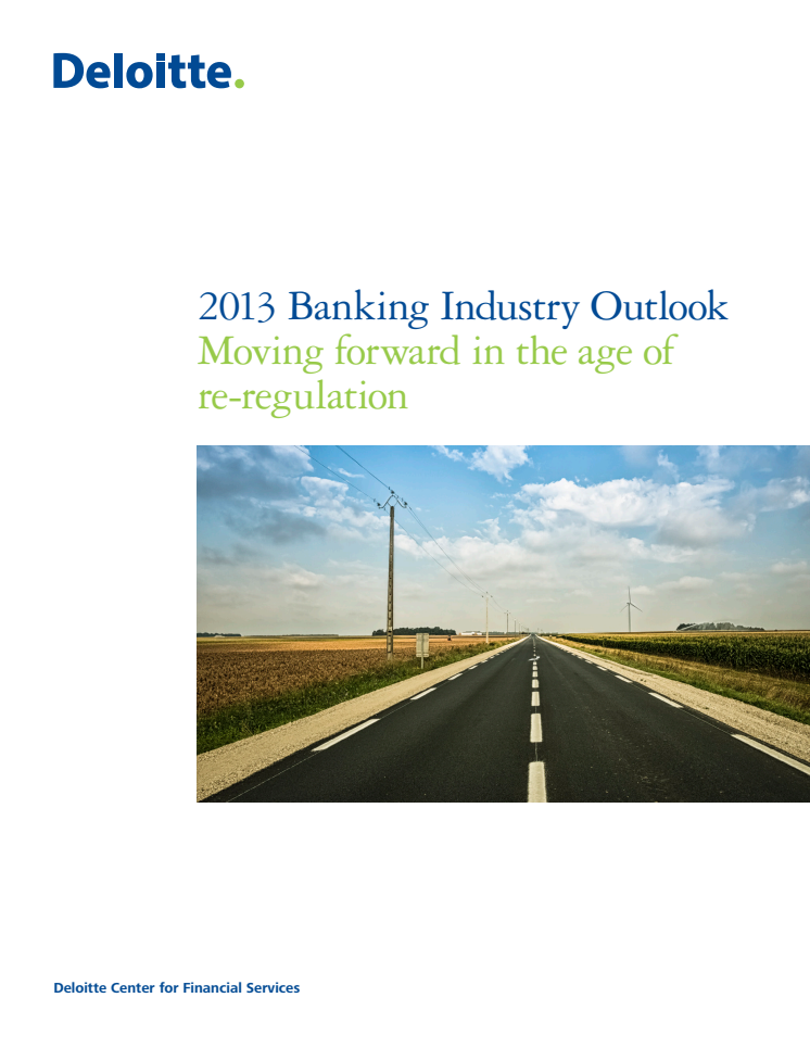 Banking Industry Outlook 2013 