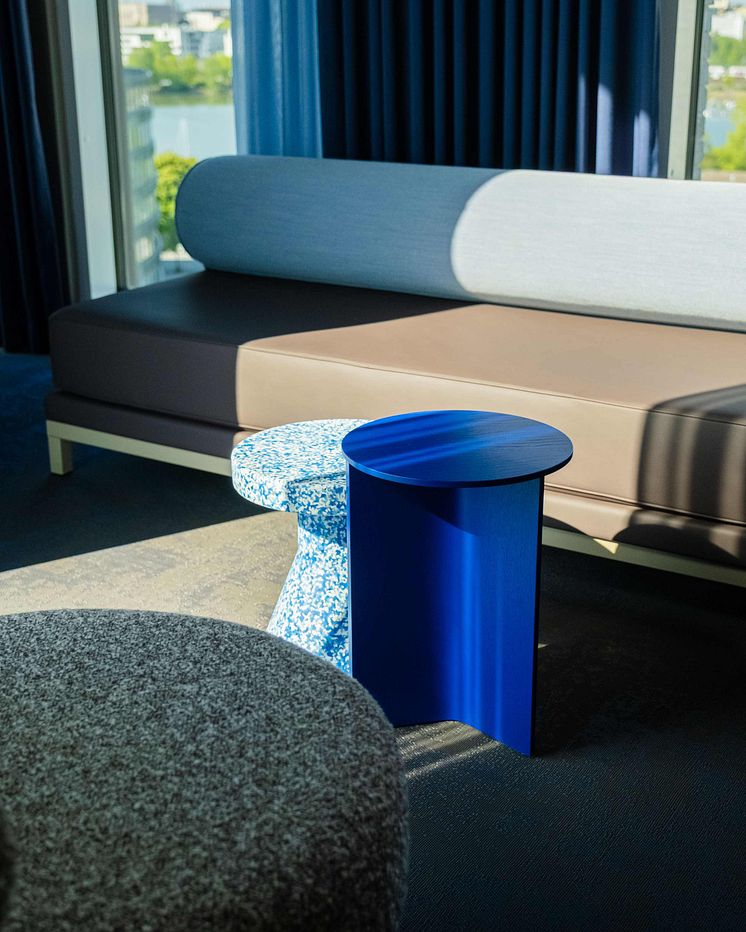Detaljer fra junior suite på Citybox Helsinki