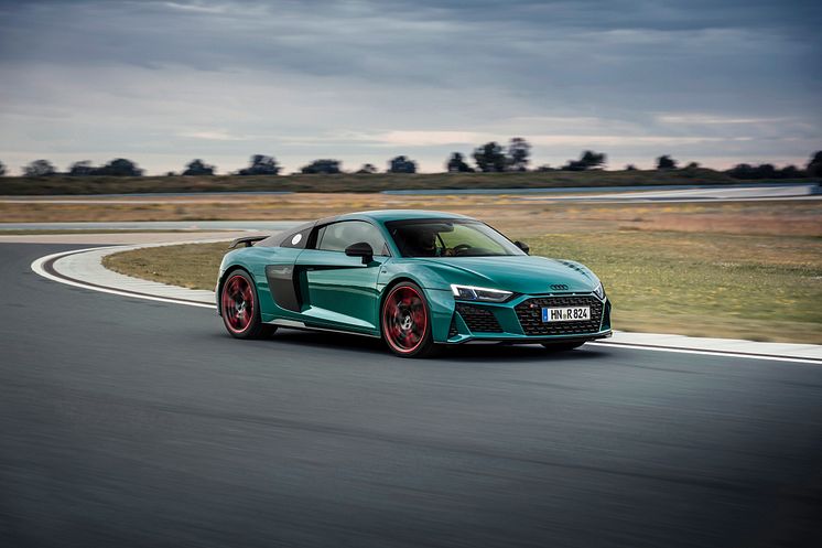 Audi R8 green hell (Tiomangrøn)