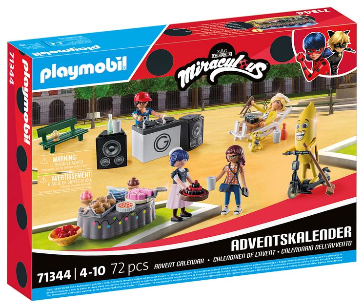 Adventskalender-Miraculous Picknick in Paris (71344) von PLAYMOBIL
