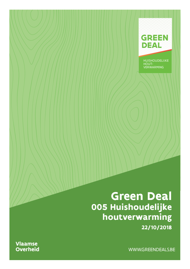 Green Deal: "Houtstoken blijft toegelaten"