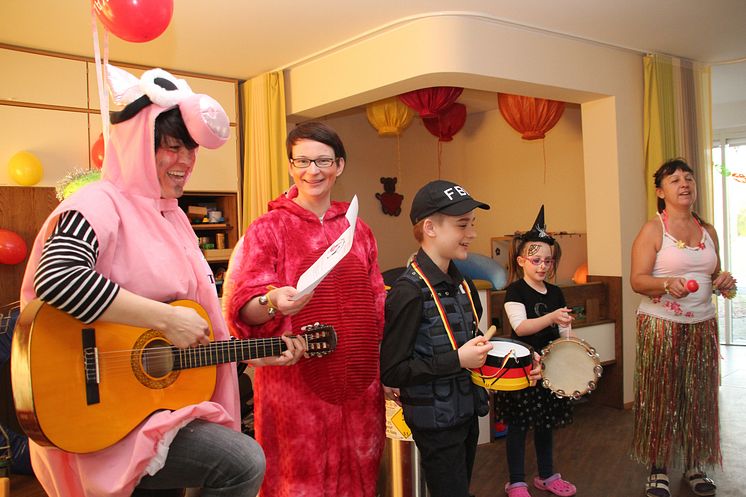 Fasching im Bärenherz: ein Spektakel für die Kleinen und Großen