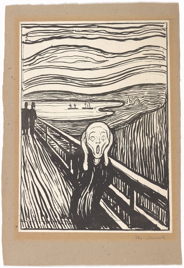 Edvard Munch: Skrik / The Scream (1895)