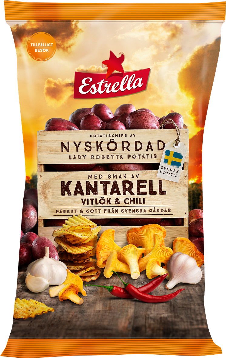 Estrella Limited Edition Kantarell, Vitlök & Chili Hösten 2019