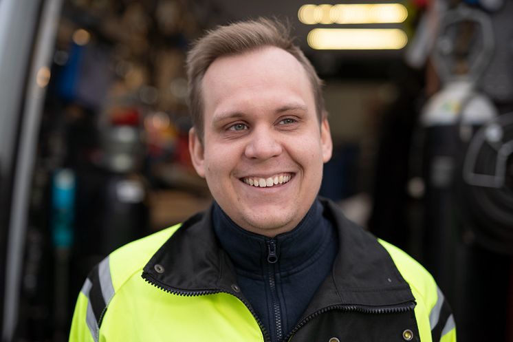 Jonatan Ericsson - servicetekniker Swecon