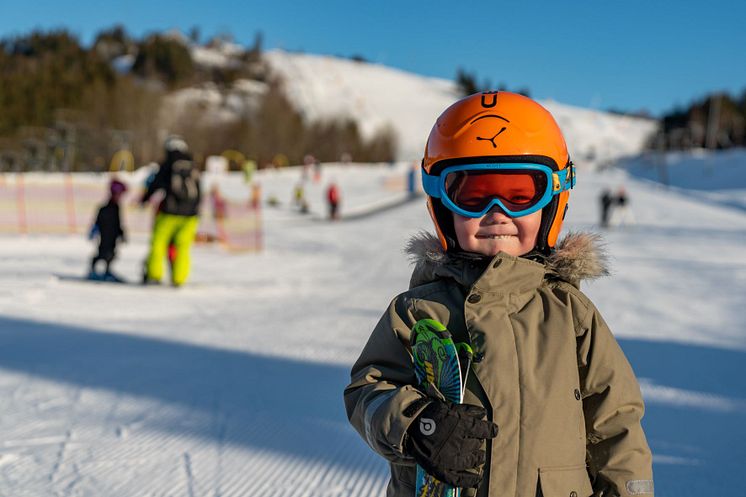 Alpin skidåkning i Orsa Grönklitt