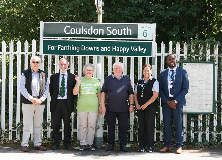 Coulsdon South new signage