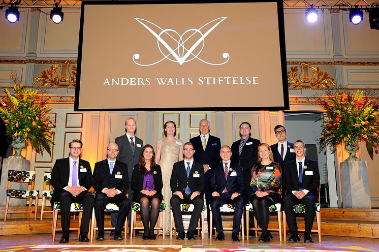 2014 års Anders Wall-stipendiater
